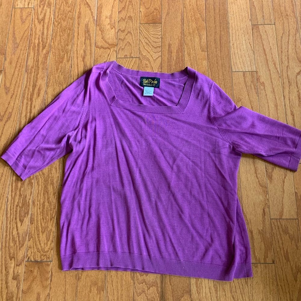Bob Mackie Shirt (Part of 4 piece set)